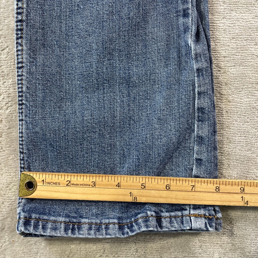 Wrangler Retro Slim Boot Jeans Mens 29x30 Blue Western Cowboy Festival Workwear - Picture 7 of 11